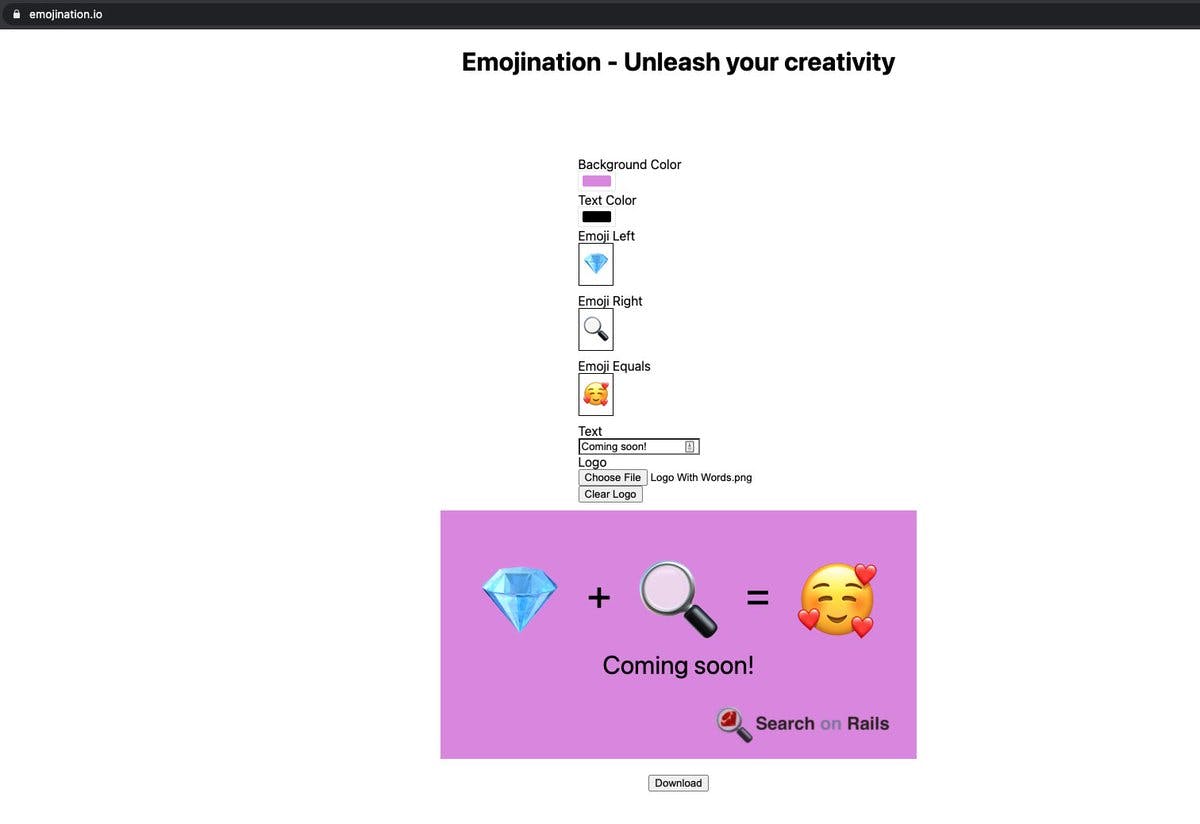This weekend I worked on a fun little tool to expand my emojination 🤪. More details coming soon

P.S.
Yes you can use it. Marketing material is left for your emojination for now.

#buildinpublic #indiehacking 